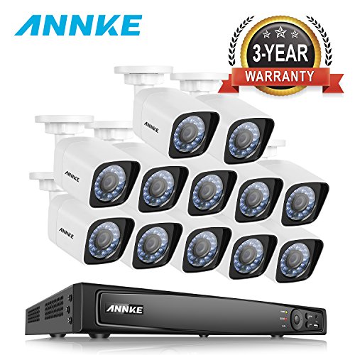 ANNKE 16CH PoE Home Security Camera System 2MP/3MP/4MP/5MP/6MP/4K